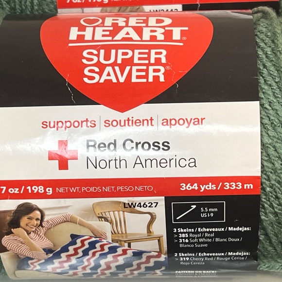 Red Heart Super Saver Acrylic Yarn Bundle Lot of 12 Skeins Fall Combo Set - Picture 5 of 13